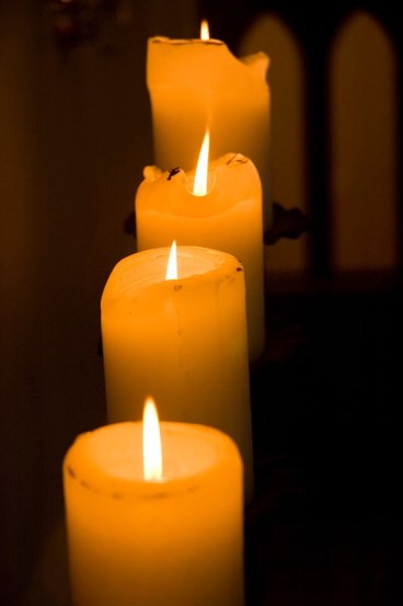 candle row